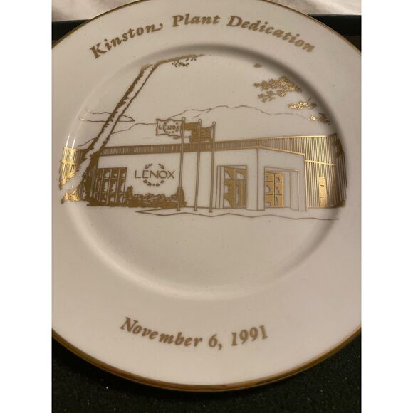 Lenox Limited Edition First Kiln Run & Kinston, NC Plant Dedication Run Rare - Picture 11 of 16